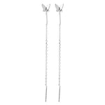Tassel Butterfly Drop Earrings-Earrings-Arimonz-Arimonz