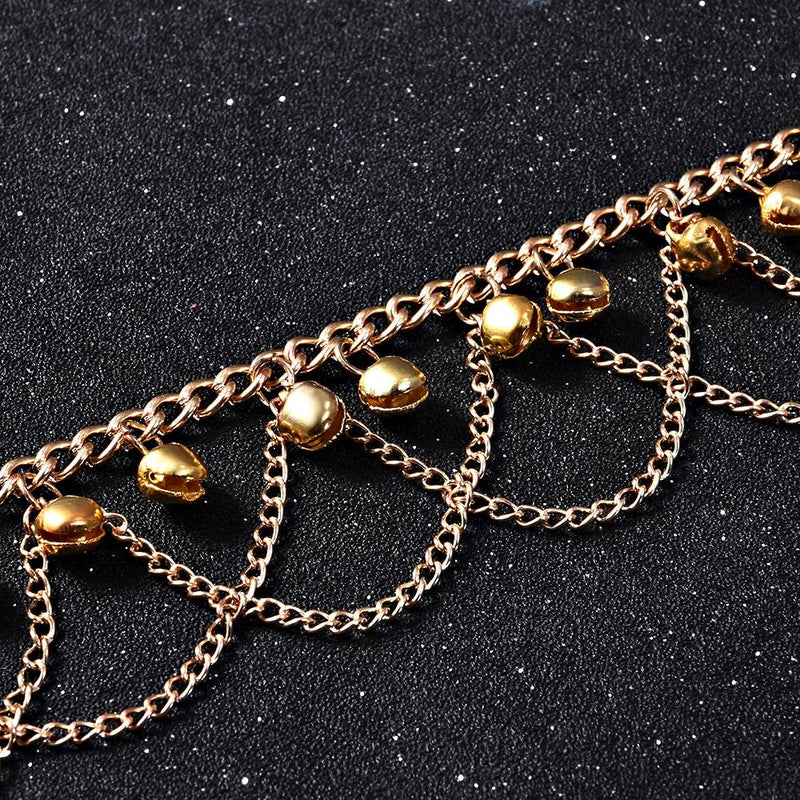 Tassel Chain Bells Anklet Chain Anklet Jewelry-Anklets-Arimonz-Arimonz