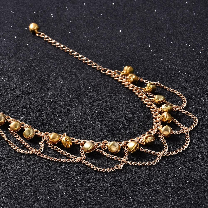 Tassel Chain Bells Anklet Chain Anklet Jewelry-Anklets-Arimonz-Arimonz