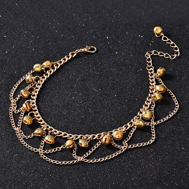 Tassel Chain Bells Anklet Chain Anklet Jewelry-Anklets-Arimonz-Arimonz