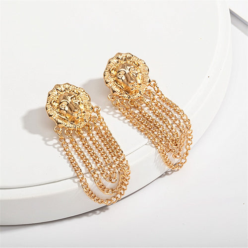 Tassel Dangle Earrings Fashion For Women Trendy Drop Earring Women-Earrings-Arimonz-Arimonz