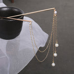 Tassel Double Chain Hair Fork Hairpin Retro Hair Accessories Hairgrip-Hair Accessories-Arimonz-3-Arimonz