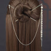 Tassel Double Chain Hair Fork Hairpin Retro Hair Accessories Hairgrip-Hair Accessories-Arimonz-Arimonz