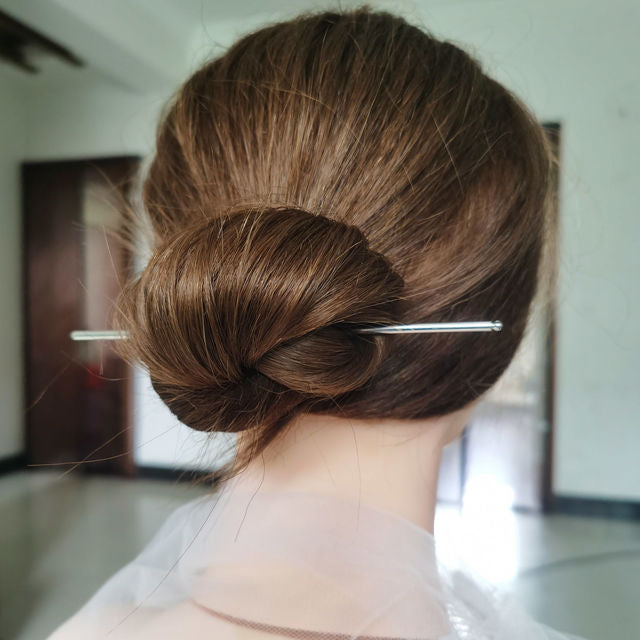 Tassel Double Chain Hair Fork Hairpin Retro Hair Accessories Hairgrip-Hair Accessories-Arimonz-Silver Hairpin 2pcs-Arimonz