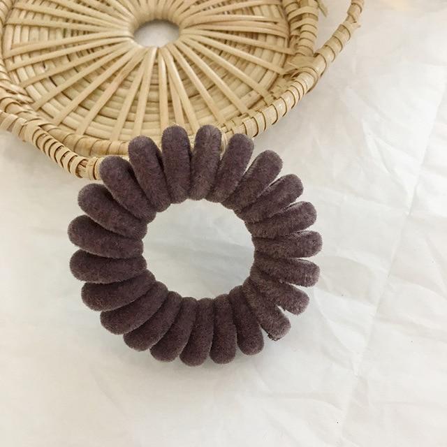 Telephone Wire Hair Band-Hair Accessories-Arimonz-Brown-Arimonz