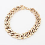Thick Chain Statement Necklace Fashionable Necklace Women Jewelry-Necklaces-Arimonz-Arimonz