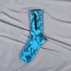 Tie Dye Letter Socks Cotton Colorful Skateboard Fashionable Socks-Socks & Tights-Arimonz-Blue-EU 37-45 (US 6-10)-Arimonz