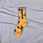 Tie Dye Letter Socks Cotton Colorful Skateboard Fashionable Socks-Socks & Tights-Arimonz-Orange-EU 37-45 (US 6-10)-Arimonz