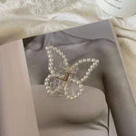 Transparent Butterfly Hair Claws Hairpin Cute Transparent Acrylic Clip-Hair Accessories-Arimonz-2-Arimonz