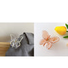 Transparent Butterfly Hair Claws Hairpin Cute Transparent Acrylic Clip-Hair Accessories-Arimonz-Arimonz