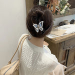 Transparent Butterfly Hair Claws Hairpin Cute Transparent Acrylic Clip-Hair Accessories-Arimonz-Arimonz