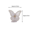 Transparent Butterfly Hair Claws Hairpin Cute Transparent Acrylic Clip-Hair Accessories-Arimonz-Arimonz