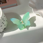 Transparent Butterfly Hair Claws Hairpin Cute Transparent Acrylic Clip-Hair Accessories-Arimonz-A3-Arimonz