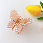 Transparent Butterfly Hair Claws Hairpin Cute Transparent Acrylic Clip-Hair Accessories-Arimonz-B2-Arimonz