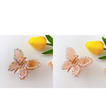 Transparent Butterfly Hair Claws Hairpin Cute Transparent Acrylic Clip-Hair Accessories-Arimonz-D1-Arimonz