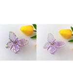 Transparent Butterfly Hair Claws Hairpin Cute Transparent Acrylic Clip-Hair Accessories-Arimonz-D4-Arimonz