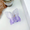 Transparent Butterfly Hair Claws Hairpin Cute Transparent Acrylic Clip-Hair Accessories-Arimonz-E4-Arimonz