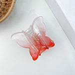 Transparent Butterfly Hair Claws Hairpin Cute Transparent Acrylic Clip-Hair Accessories-Arimonz-E5-Arimonz