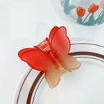 Transparent Butterfly Hair Claws Hairpin Cute Transparent Acrylic Clip-Hair Accessories-Arimonz-E7-Arimonz