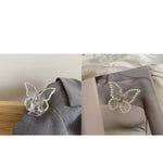 Transparent Butterfly Hair Claws Hairpin Cute Transparent Acrylic Clip-Hair Accessories-Arimonz-F1-Arimonz