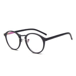Transparent Round Glasses Clear Frame Glasses For Women-Sunglasses-Arimonz-Black-Arimonz