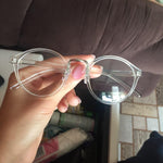 Transparent Round Glasses Clear Frame Glasses For Women-Sunglasses-Arimonz-Arimonz