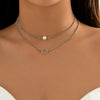 Trendy Gold Color Petals Shape Neck Chain Choker Necklace for Women-Necklaces-Arimonz-type 14-Arimonz