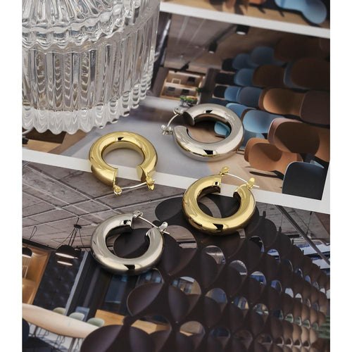Trendy Hoop Earrings Charm Earrings For Women-Necklaces-Arimonz-Arimonz