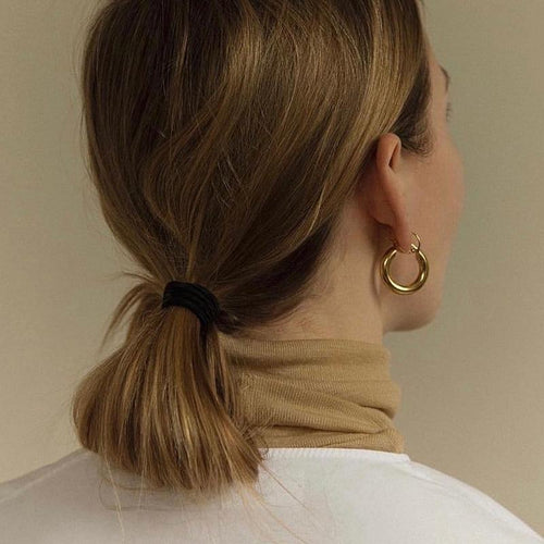 Trendy Hoop Earrings Charm Earrings For Women-Necklaces-Arimonz-Arimonz