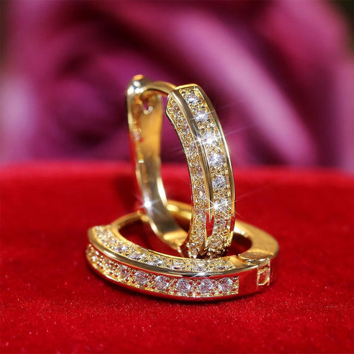 Trendy Small Hoop Earrings for Women Daily Jewelry Accessory-Earrings-Arimonz-Arimonz