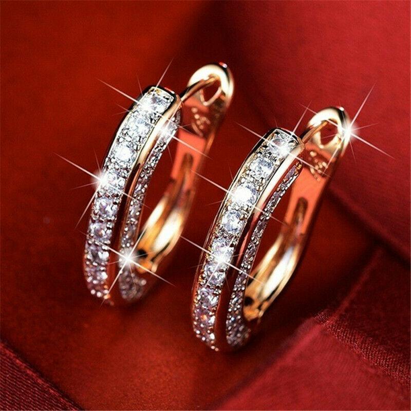 Trendy Small Hoop Earrings for Women Daily Jewelry Accessory-Earrings-Arimonz-Arimonz