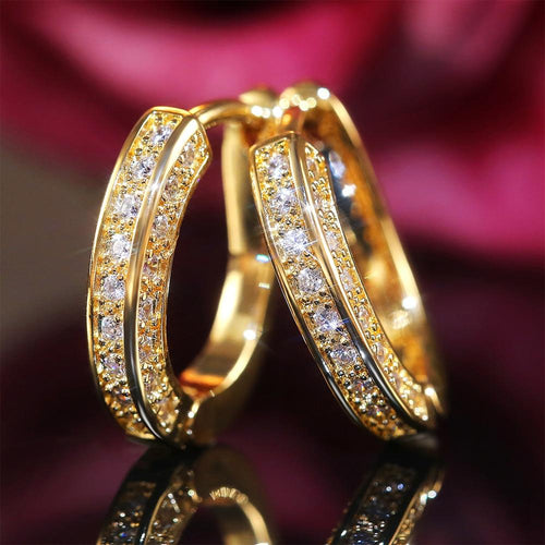 Trendy Small Hoop Earrings for Women Daily Jewelry Accessory-Earrings-Arimonz-Arimonz