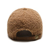 Trendy Streetwear Solid Windproof Wool Teddy Baseball Hats For Women-Women's Caps-Arimonz-Arimonz