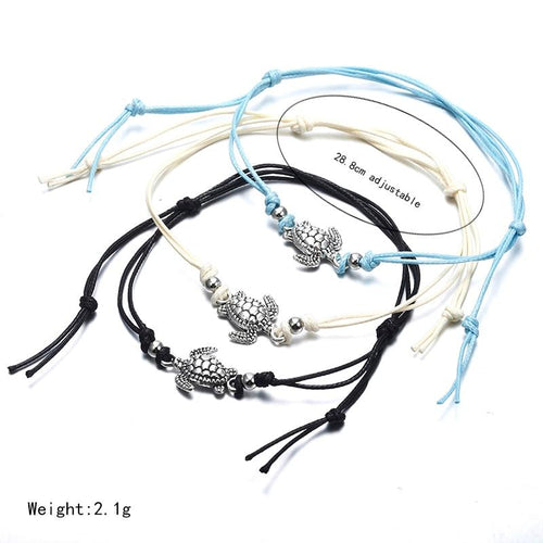 Turtle Shape Rope Anklets For Women Rope Anklets The Leg Foot Chain-Anklets-Arimonz-Arimonz