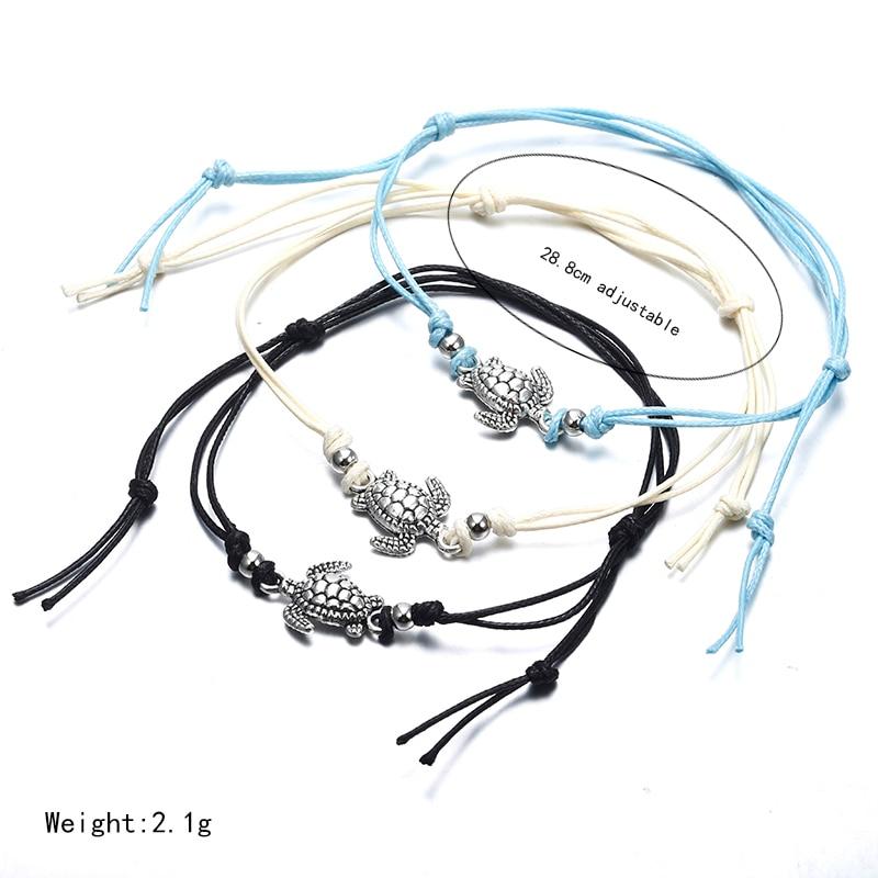 Turtle Shape Rope Anklets For Women Rope Anklets The Leg Foot Chain-Anklets-Arimonz-Arimonz