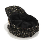 Tweed Plaid Paperboy Cap-Hats-Arimonz-Arimonz