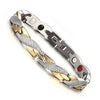 Twisted Magnetic Therapy Bracelet Trendy Energy Magnets Jewelry-Braceletes-Arimonz-Gold silver-Arimonz