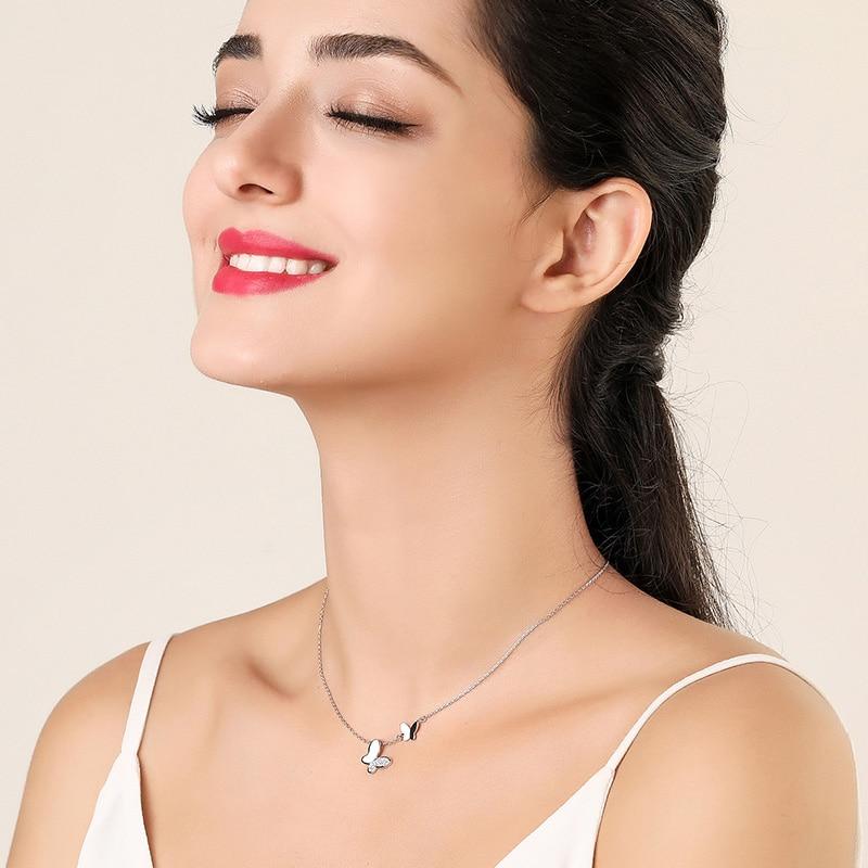 Two Butterfly Necklace-Necklaces-Arimonz-Arimonz