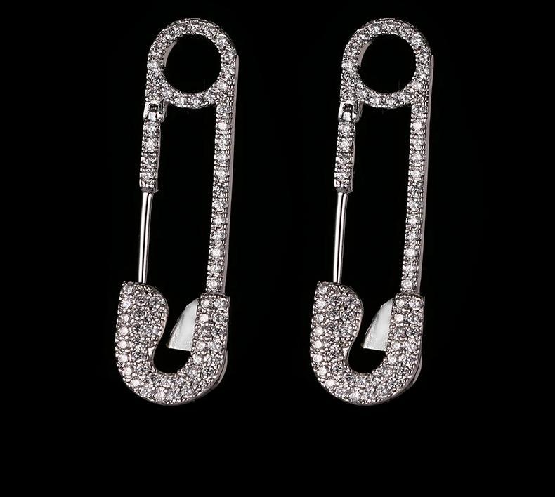 Unique Pin Earrings-Earrings-Arimonz-Arimonz