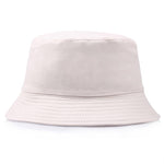 Unisex Embroidery Foldable Bucket Hat Summer Hat Streetwear Bucket Cap-Bucket Hats-Arimonz-beige-Arimonz