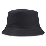 Unisex Embroidery Foldable Bucket Hat Summer Hat Streetwear Bucket Cap-Bucket Hats-Arimonz-black-Arimonz