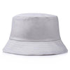 Unisex Embroidery Foldable Bucket Hat Summer Hat Streetwear Bucket Cap-Bucket Hats-Arimonz-gray-Arimonz