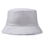 Unisex Embroidery Foldable Bucket Hat Summer Hat Streetwear Bucket Cap-Bucket Hats-Arimonz-gray-Arimonz
