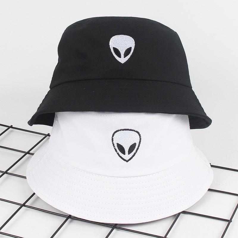 Unisex Embroidery Foldable Bucket Hat Summer Hat Streetwear Bucket Cap-Bucket Hats-Arimonz-Arimonz
