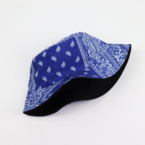 Unisex Pattern Cotton Bucket Hat Double-Sided Sun Cap Summer Sun Hats-Bucket Hats-Arimonz-Arimonz