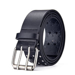 Women Star Belts for Leather Retro Style Decorative Pin Buckle Jeans