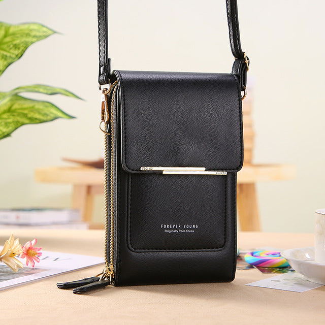 Women Bags Wallet Touch Screen Phone Crossbody Shoulder Strap Handbag
