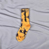 Tie Dye Letter Socks Cotton Colorful Skateboard Fashionable Socks
