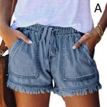 High Waisted Shorts Jeans Size Summer Women's Denim Shorts Short Pants