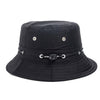 Plain Design Summer Fishing Sun Hat For Women Outdoor Bucket Cap